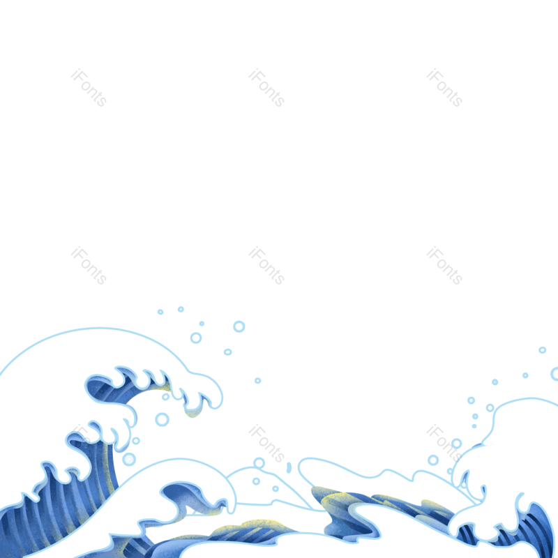 水花图片,海洋元素,海洋装饰PNG,免抠素材
